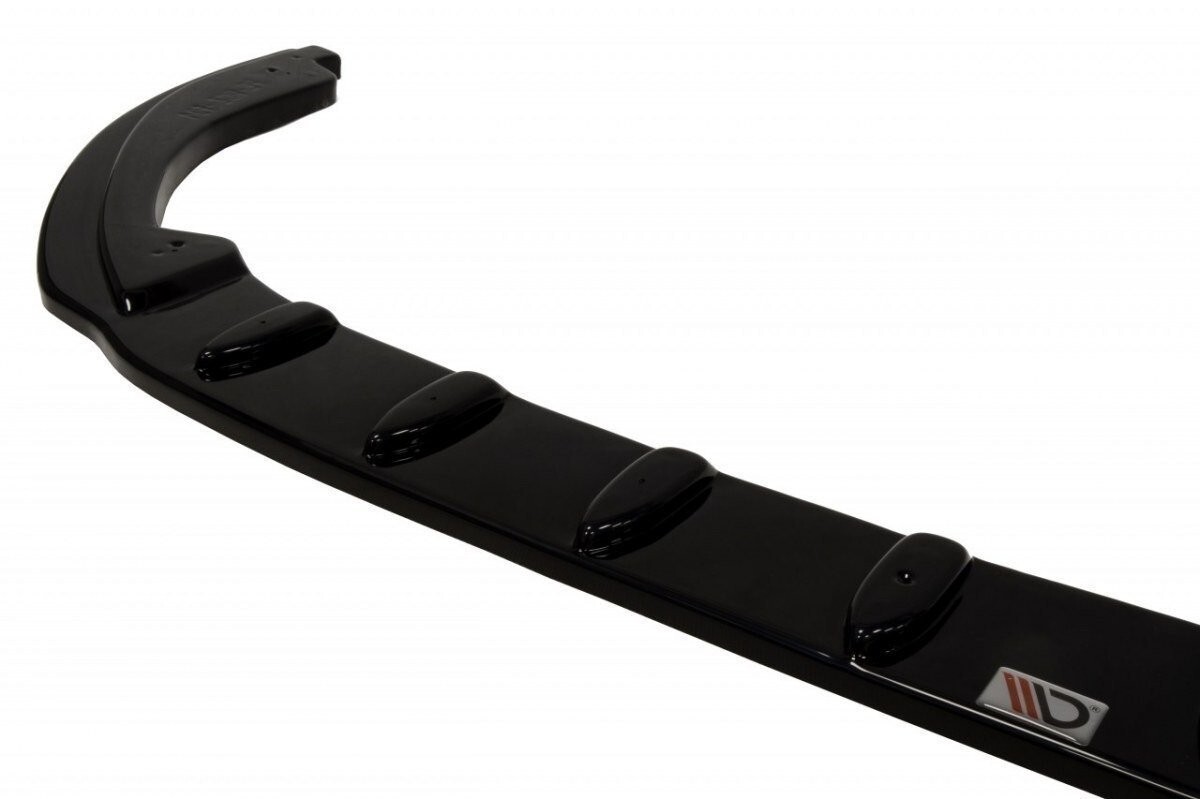 Lame Pare-chocs Avant / Splitter Maxton Design V.3 Pour Toyota Supra Mk5 - Noir Brillant - Neuf