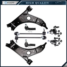 Front Control Arm Ball Joint Sway Bar End Tie Rod For 2010-2014 Volkswagen Golf