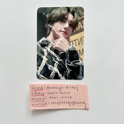 Ateez Wooyoung Photocard Pc Zero Fever: Part 2 Makestar 1.0 Pre Order Benefit UK