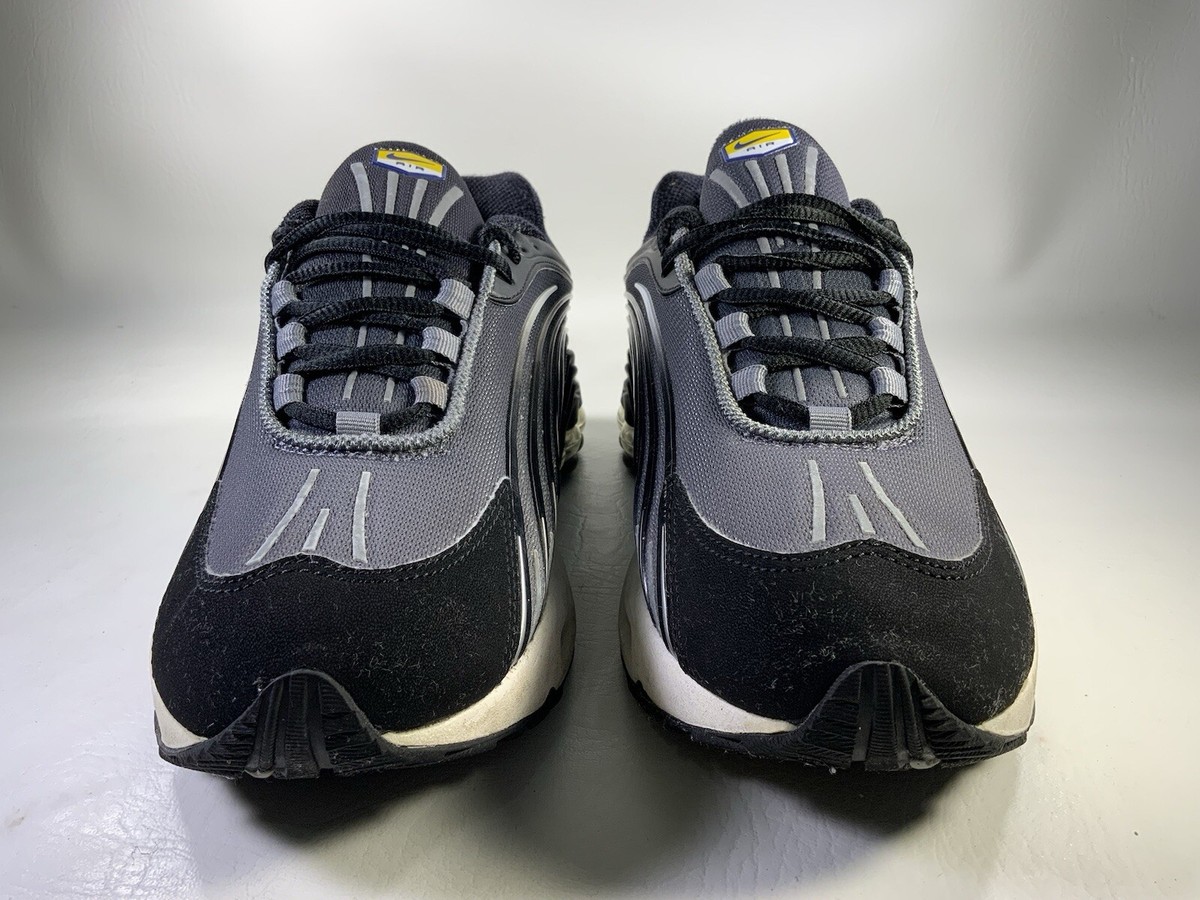 Nike Air Max Plus II Black Smoke Grey White Reflective Mens Size