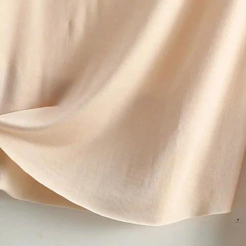 Damen Seide High Neck Top T-Shirt Unterhemd Strick Langarm - Bild 6 von 36