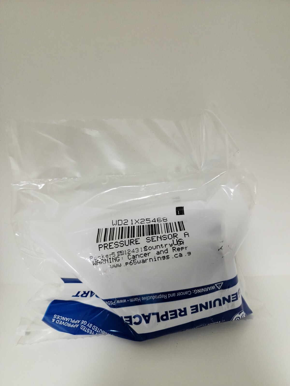 Genuine OEM GE Dishwasher Pressure Sensor WD21X25468 New eBay