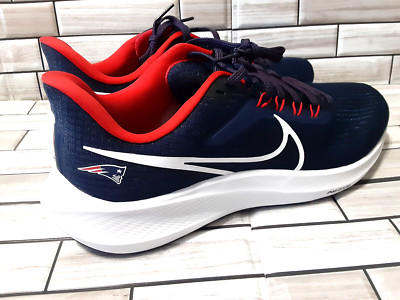 Nike Air Zoom Pegasus 39 New England Patriots Running Shoes DR2054-400 Size 10
