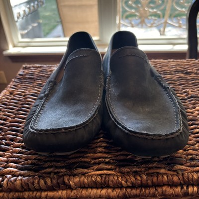 UGG Henrick Loafers Slip on Moccasins Black Size 10.5 Men display picture 3