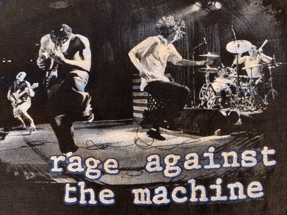 Rage Against The Machine T-Shirt Vintage 90s 1998 Live RATM