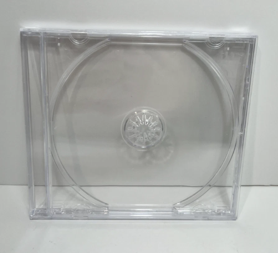 New Replacement Clear Jewel Case Case For Sony PlayStation 1 Foto 2 de 4