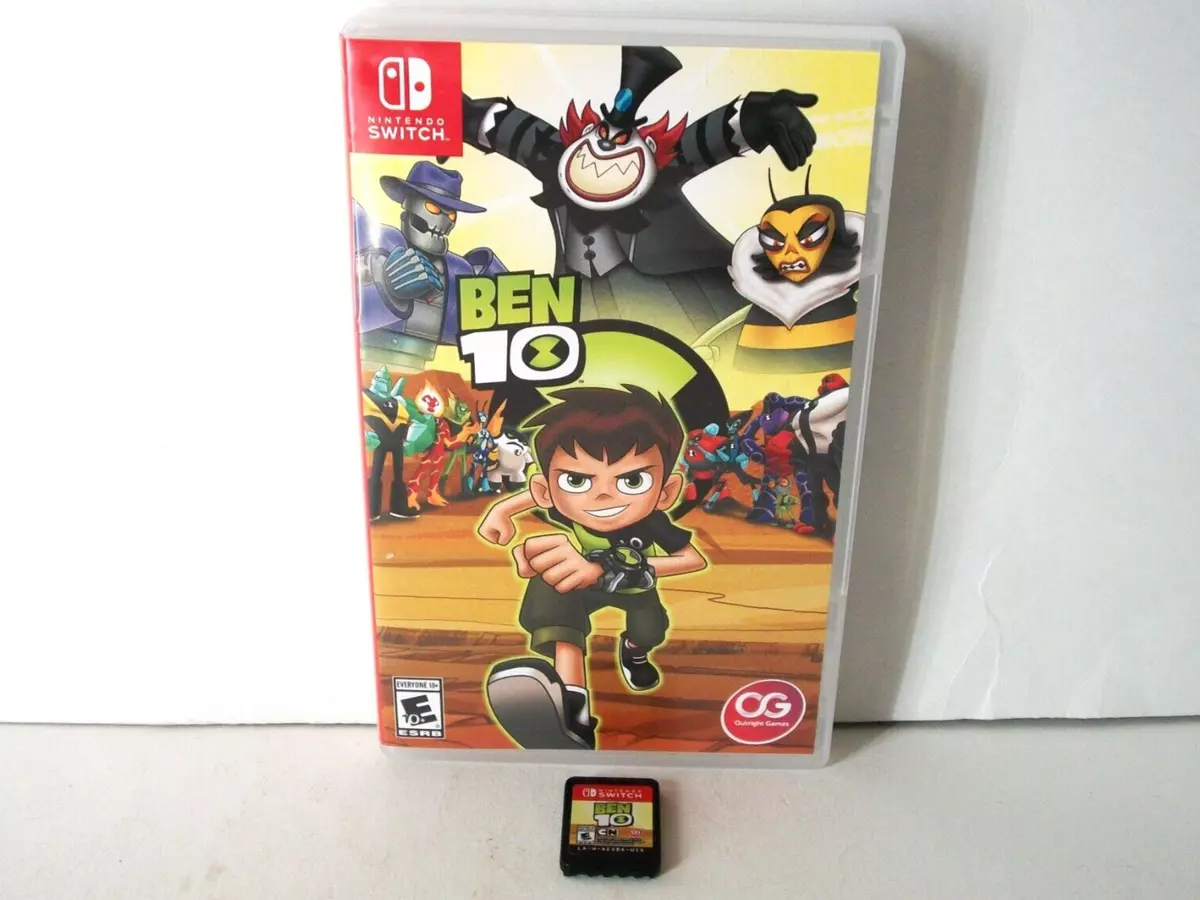 Ben 10 (Nintendo Switch) Game Case Cartridge Cartoon Network Kids Family  2017