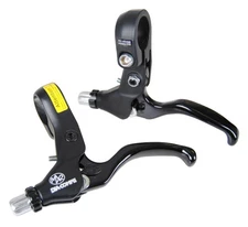 Dia-Compe MX2 bicycle BMX LH and RH brake lever SET - BLACK