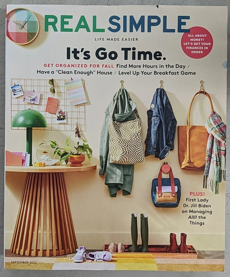 Real Simple Magazine Clean For Spring Get Organized Bite-size Tasks Holiday R X6 - Image 3 of 4
