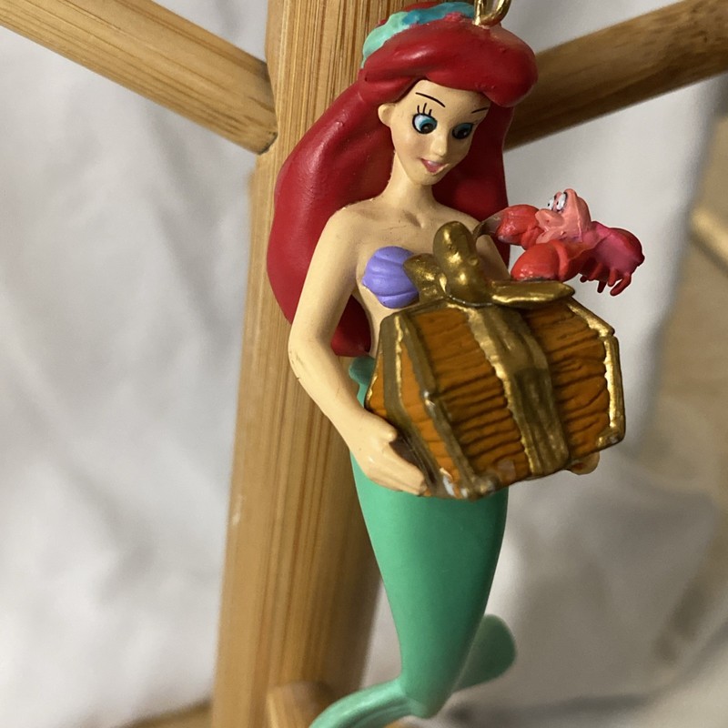 Ariel And Sebastian Ceramic Christmas Ornament ￼