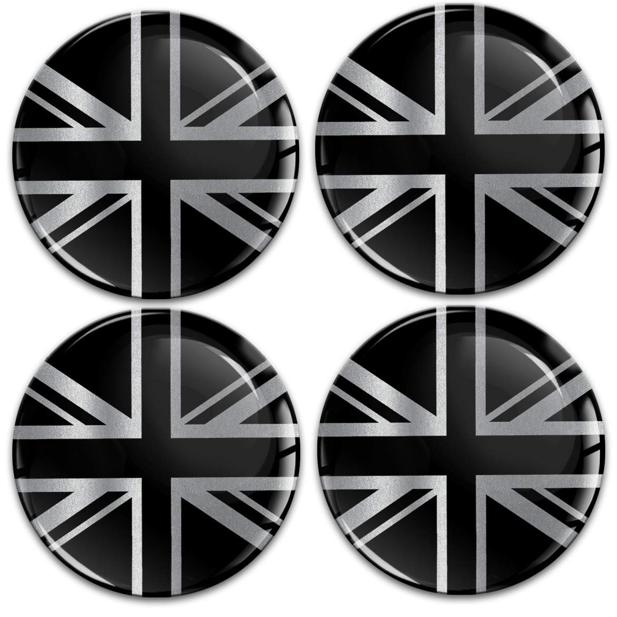 Drapeau Royaume-Uni autocollant 3D en silicone pour personnaliser votre casque de moto