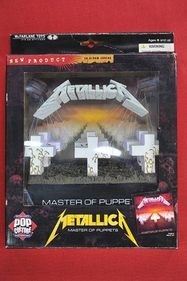 特撮 llica Master of Puppets macfarlane McFarlane Toys 3d Album Cover Metallica Master of Puppets for sale