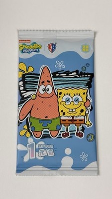 1  Booster Pack KB SpongeBob SquarePants Collection Trading Cards Sealed Patrick