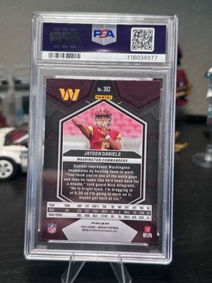 2024 Panini Mosaic - Rookies Jayden Daniels #302 Green