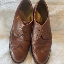Cole Haan OriginalGrand Men s Brown Wingtip Oxford Shoes 11 M C12201 no laces z4