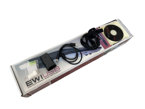 AKAI EWI USB Electronic Wind Instrument MIDI Controller w/ Original Box Tested - Afbeelding 16 van 17