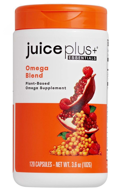 Juice Plus+ Essentials OMEGA BLEND Plant-Based Supplement (120 Caps) - 01/2027!