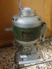 Vintage Fabric Cutter. Round Knife. Single Phase. L LINZ. Unity Model. 