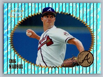 1996 Pinnacle Summit - Greg Maddux #91 Above and Beyond