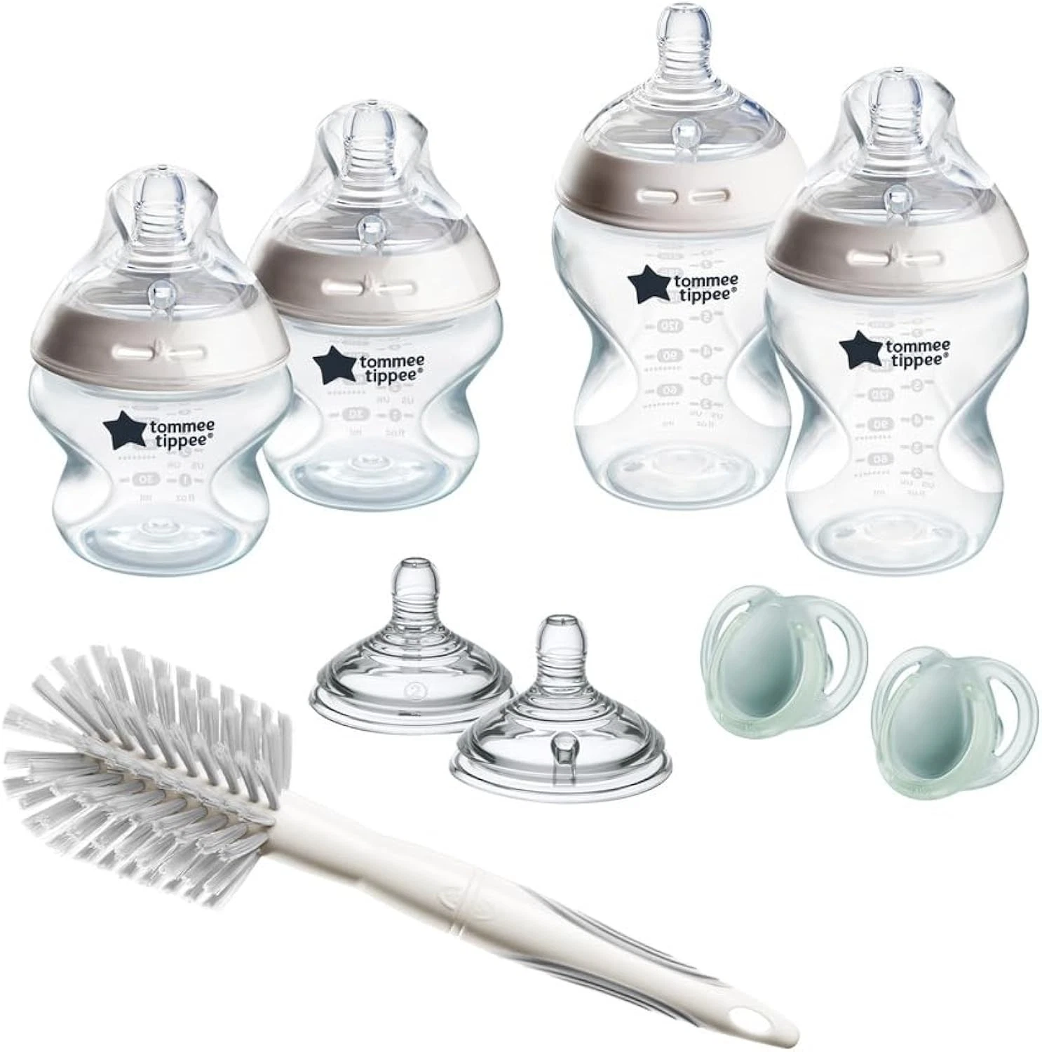 Tommee Tippee Natural Start Newborn Starter Set 150ml & 260ml Anti-Colic Baby