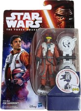 Star Wars The Force Awakens Poe Dameron 3,75" Figur B3449 Hasbro 2015 MOC