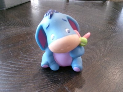 WHTF Fisher Price Little People Disney Baby Eeyore Figure, 2001 Winnie The Pooh