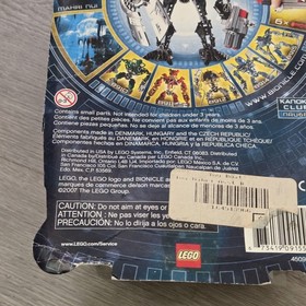 Lego Bionicle Mahri Toa Nuparu 8913 New Sealed Missing Outer Shell Bezel - READ