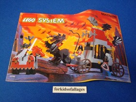 LEGO Fright Knights Traitor Transport #6099 Complete w/ Dragon Cave, Box, Manual