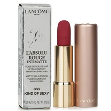 LANCOME L'Absolu Rouge 888 KIND OF SEXY INTIMATTE LIPSTICK NIB