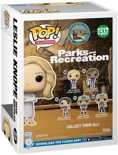 FUNKO POP! Television: Parks & Rec - Leslie Knope [New Toy] Vinyl Figure