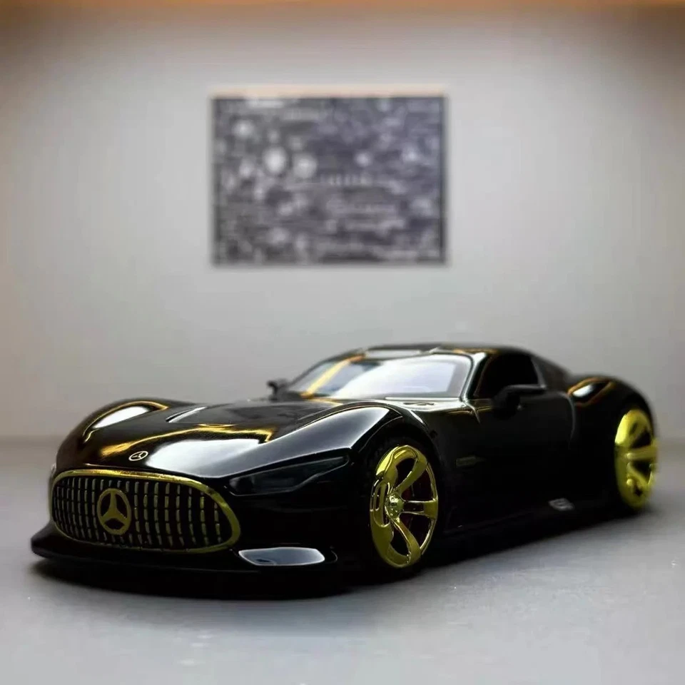 1:32 Mercedes-Benz AMG Vision GT Diecast Alloy Supercar Model - Sound Light Door - Image 4 of 4