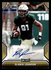 Olabisi Johnson 2019 Leaf Draft #BA-OJ1 Autographs