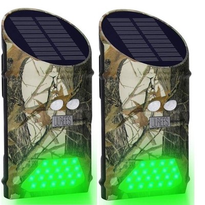 Solar Powered Hog Feeder Light-Motion-Activated for Hogs,Deer,Pig Feeding and...