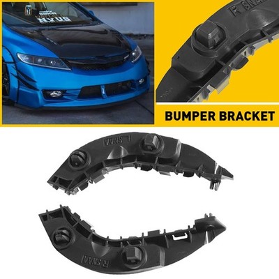 Bumper Bracket Retainer For 2006-2011 Honda Civic Sedan Models Set of 2 LH RH