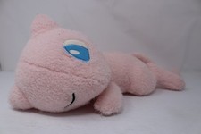 Mew Sleeping Pokemon 'Relaxing Time' Banpresto Fluffy 12" Plush Doll w/ Tag 