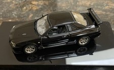 AUTOart 1:43 Nissan Skyline R34 GTR V-Spec II, Pearl Balck, 57334, Limited Ed