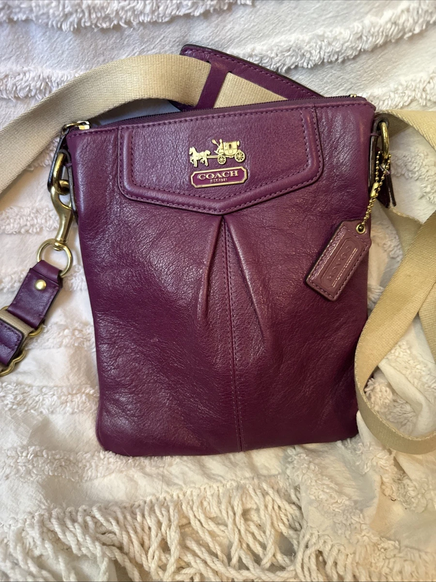 Coach Madison Purple Bags & Handbags for Women for sale | eBay