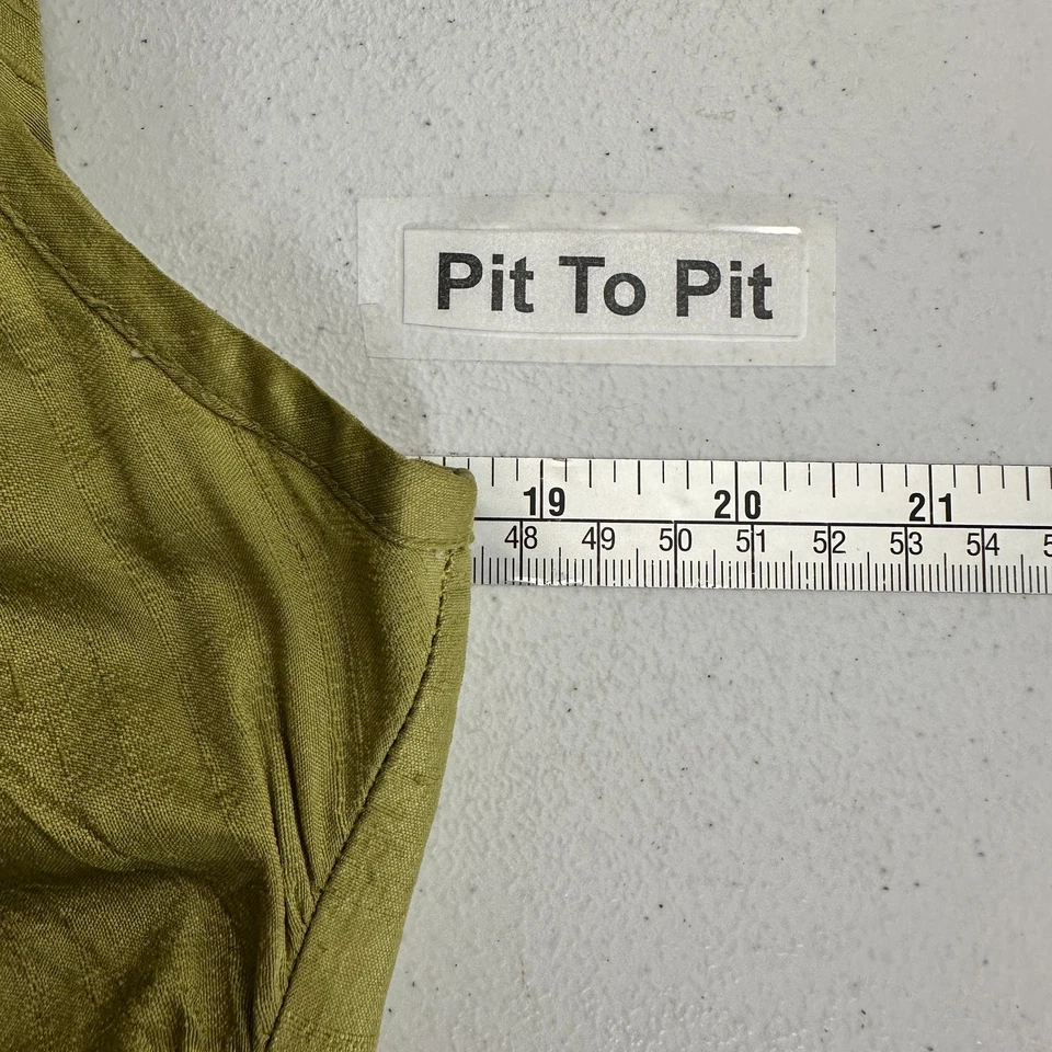 Top Sharon Young Mujer Talla 6 Seda Acanalado Silencioso Lujo Dinero Antiguo Elegante Foto 4 de 4