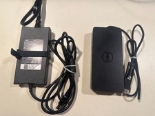 Dell D6000 Universal Docking Station With 130W Power Supply  power cord WORKS