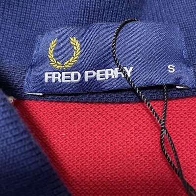 Fred Perry Union Jack Polo Shirt S Navy Made in Japan
