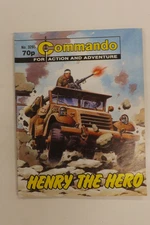 COMMANDO COMIC WAR STORIES IN PICTURES No.3295 HENRY THE HERO 1999 GN2747