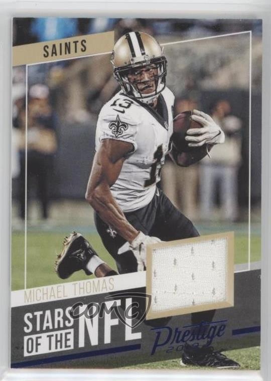 2019 Panini Prestige Stars of the NFL Xtra Points Blue Michael Thomas #SS-MT 0o9