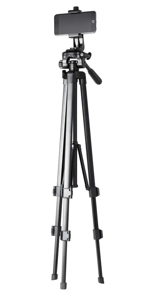 onn 52" Aluminum Compact Camera Tripod Adjustable Height, Light Weight - Image 2 of 4