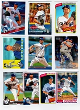 Clayton Kershaw 10 Card Lot Bowman's Best, Archives, Heritage, Stadium Club K1