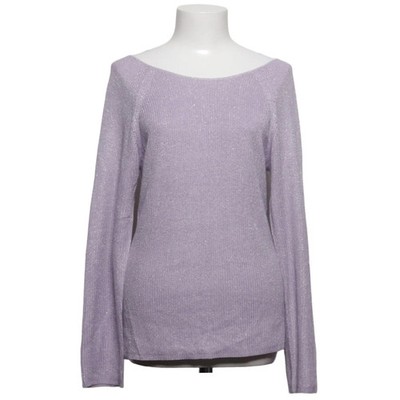Faina, Strickpullover, Größe: XS, Lila, Einfarbig, Rippenstrick, Damen #oOm