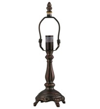 Meyda Tiffany 22716 Footed 7" Tall Lamp Base