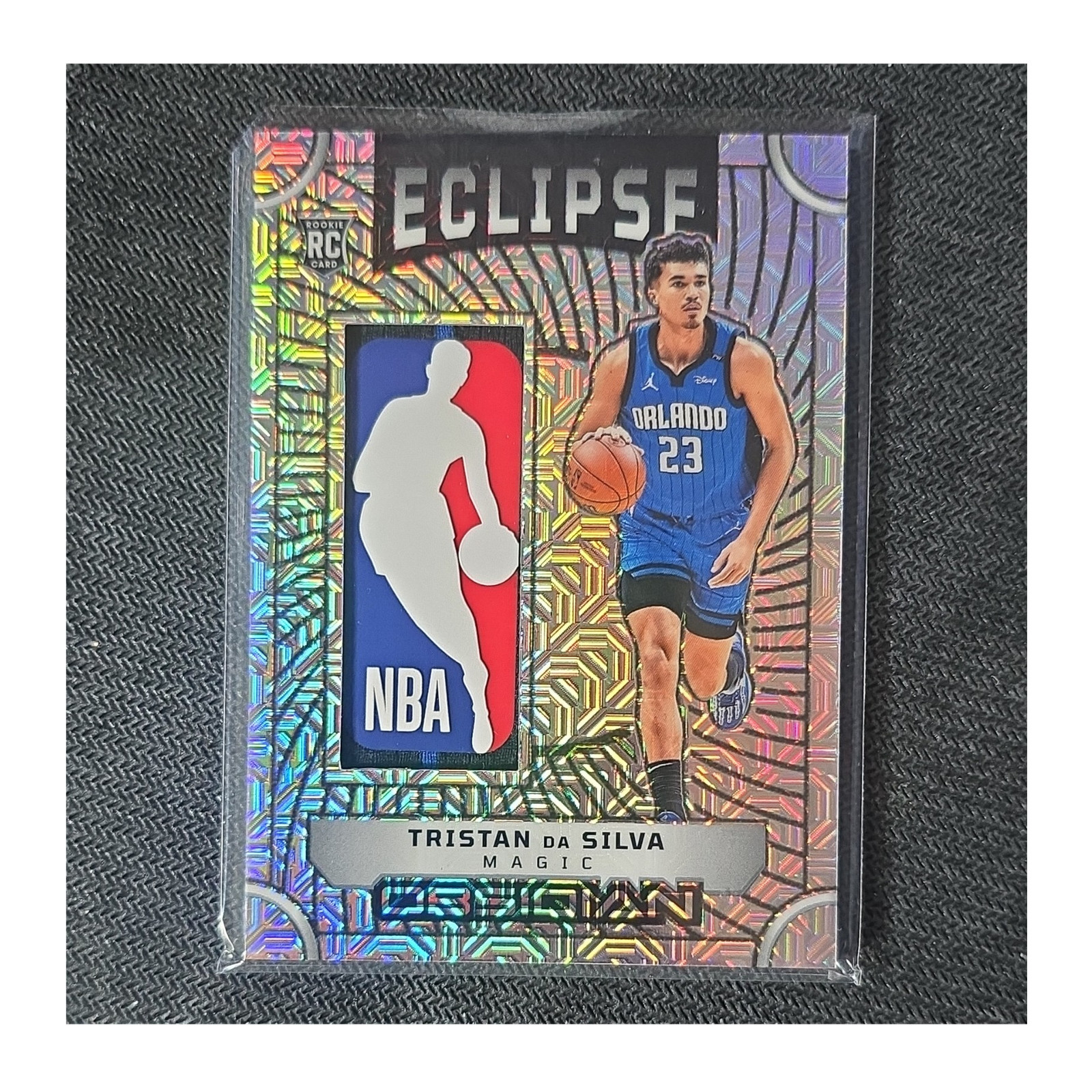 2024-25 Obsidian Eclipse Tristan Da Silva Logoman Patch Rookie 1/1 