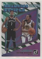 2019-20 Panini Donruss Changing Stripes Green Flood Kevin Durant #4 uk2