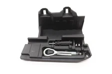 2017 - 2020 BMW 430I F36 REAR BUMPER TOW TOWING EYE HOOK KIT W/ TRAY BOX OEM