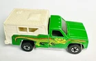 Hot Wheels Blackwall 1977 Backwoods Bomb Camper Truck Dragon On Side Tampo